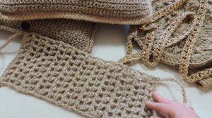 Все мои джутовые изделия//Вяжем из джута крючком и спицами//All my jute products//We knit from jute