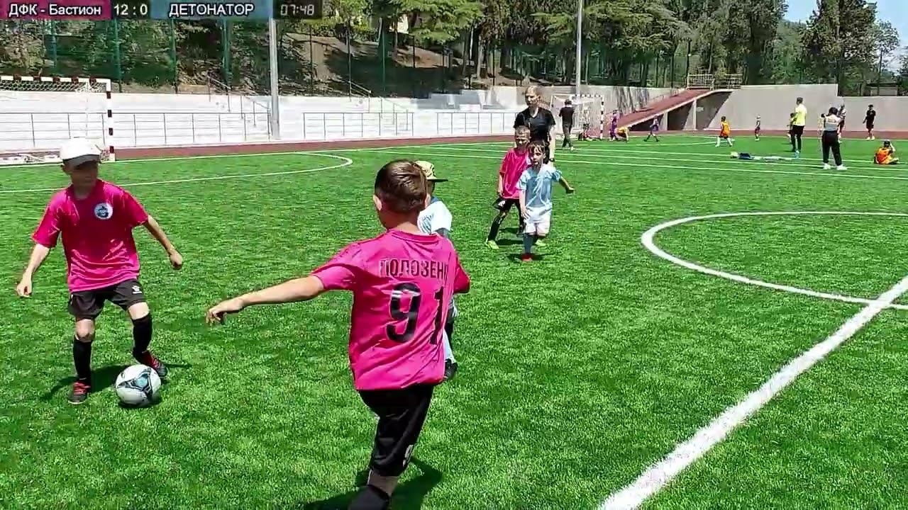 ДФК Бастион - Детонатор(Севастополь) 2ой Тайм Турнир Алушта 03.06.2023