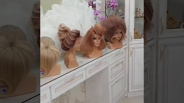 Beautiful Hairstyles By Natalia Visnevschi. Элегантные прически. Coafuri Elegante