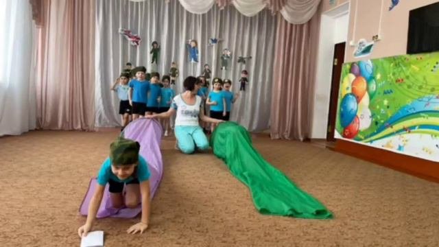 Спортивные соревнования в старшей группе