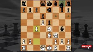 Дебют трех коней. Шахматы. Тактика