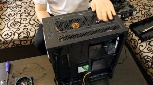 установка железа в корпус MSI vampiric 010