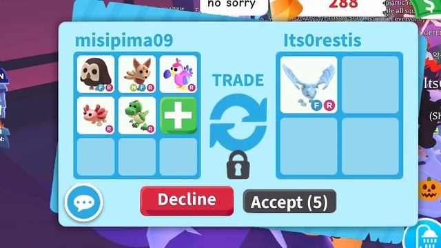 ТРЕЙДЫ НА ФРОСТ ДРАКОНА «АДОПТ МИ» смотреть онлайн