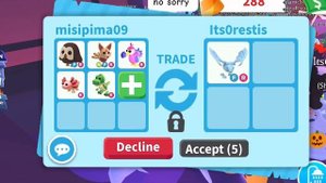 ТРЕЙДЫ НА ФРОСТ ДРАКОНА «АДОПТ МИ»