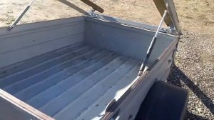 Переделка прицепа в лодочный