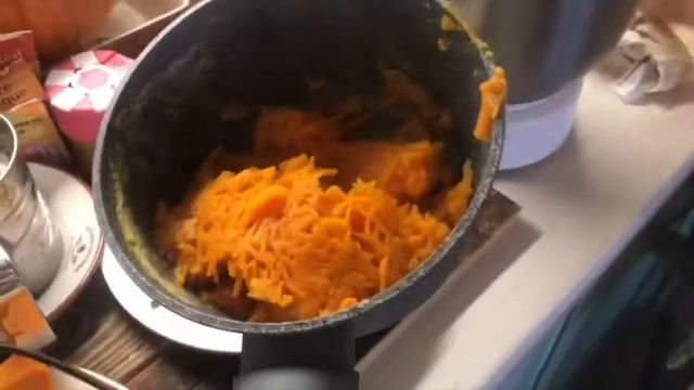 Шоколадно-тыквенный кекс смотреть онлайн