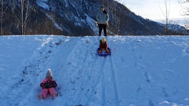 Снежный Руполдинг ❄детки ,санки смотреть онлайн