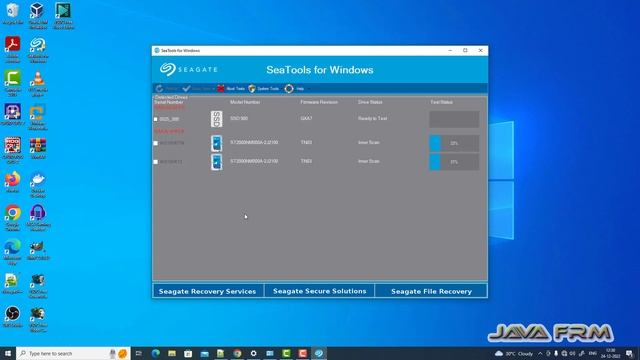 How to Perform Basic Tests in Seagate Hard Disk using Sea Tools for Windows смотреть онлайн