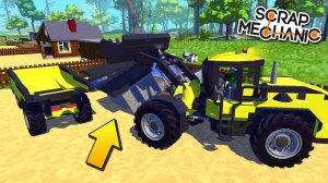 ‍ СТРОИТЕЛИ СНОСЯТ МАГАЗИН БАБЫ ЗИНЫ  МУЛЬТИК в Scrap Mechanic  СКРАП МЕХАНИК