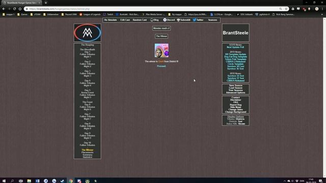 Monster Mash hunger games simulation смотреть онлайн