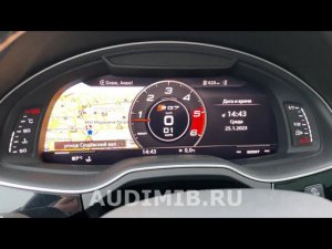 Audi Virtual Cockpit в режим Sport