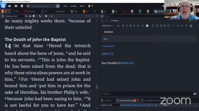 Mid Week Bible - Matthew 13:53-14:21 смотреть онлайн