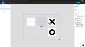 Create tic-tac-toe game with figma (beta) - Tạo bàn cờ caro bằng interactive component | kaorumap