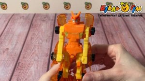 Набор машинок Fuzion Max Magnus превращаются в робота-трансформера