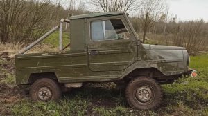 ЛуАЗ на болоте