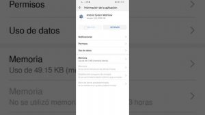 Como hacer más rápido tu ANDROID con (System WebView) HUAWEI.