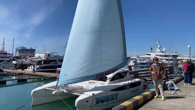 Морпорт Сочи, апрель 2023