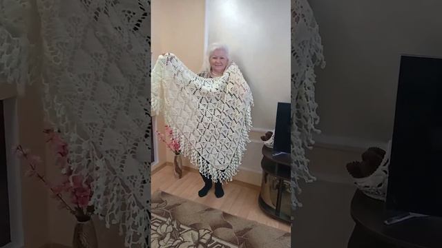 Шаль,,Жасмин" 1000грн#Товары почтой# смотреть онлайн