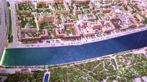 Макет Москвы на ВДНХ..