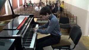 Maksym Burdaliov / Максим Бурдальов. 12 y.o., Recital, 1 part, 19.04.2016