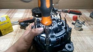 ремонт генератора ваз 2110, 11, 12