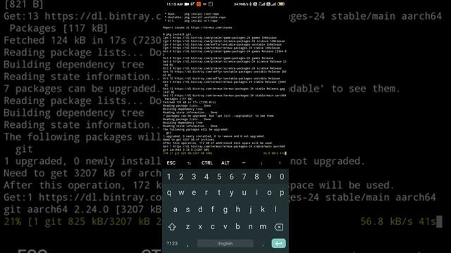 Installing git in Termux on without Rooted Device смотреть онлайн
