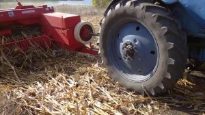 пресс подборщик симпа и кукуруза