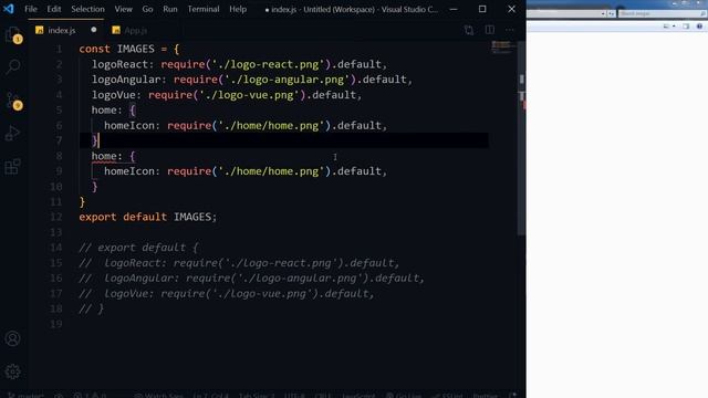 Multiple Sets of Images from ONE IMPORT | ReactJS | Assets Management
