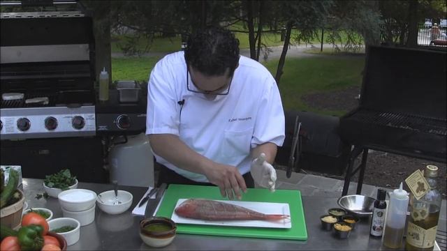 Grilling a Snapper Filet смотреть онлайн