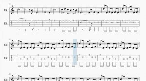 Ukulele Tab: How to play La valse d'Amelie by Yann Tiersen