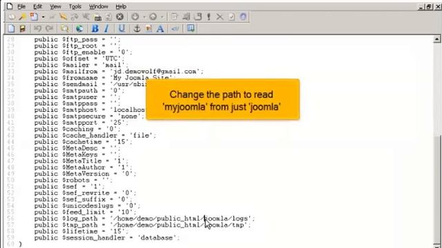 How to rename the installation directory of Joomla 2.5 using FTP смотреть онлайн