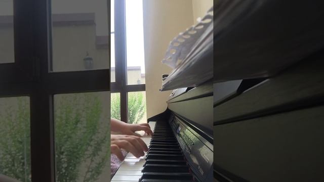 Как я играю на пианино музыку вариация -волшебная флейта смотреть онлайн