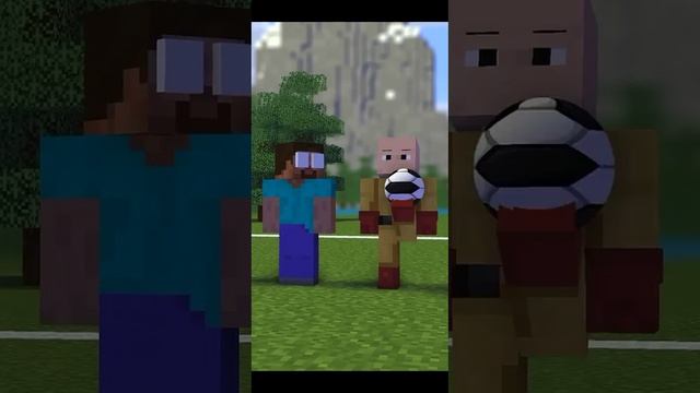 HELP Herobrine Soccer Kick VS God VS Entity Minecraft Animation #minecraft #minecraftanimation #mons