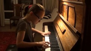 В.-А. МОЦАРТ. СОНАТИНА №6, ДО МАЖОР. 1 ЧАСТЬ. ИСП. НОВИКОВА ГЛАФИРА, 8 ЛЕТ.