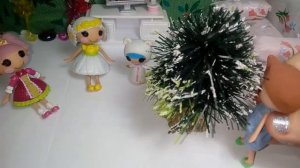 Подготовка к Новому Году//Мультик лалалупси//Lalaloopsy