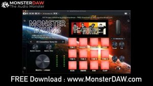 FREE SYNTHPOP VST from #MonsterDrumVST Kit #5 Groovebox Story Kit | www.MonsterDAW.com
