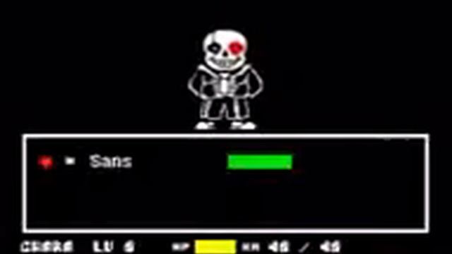 [unitale,CYF] Disbelief Sans battle! [undertale fangame]※Cancelled game смотреть онлайн