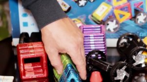 Магнитный конструктор! Обзор! Attivio magnetic blocks! Стоит ли покупать? Смотрите!