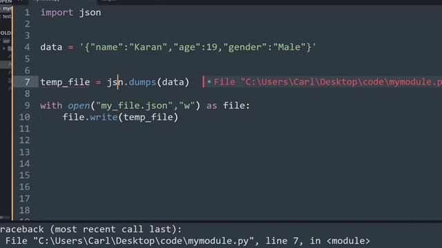 Extracting Data from JSON Python смотреть онлайн