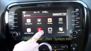 How to do a Map Update for a Kia Soul (2014-2017)