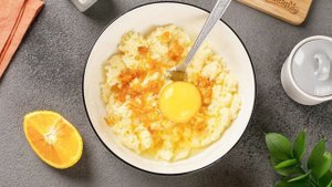 Апельсиновое печенье