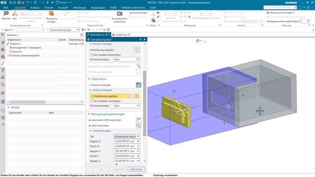 Siemens NX Bauraumanalyse | So Einfach Erstellen Sie Kollisionsfreie Bewegungsbahnen