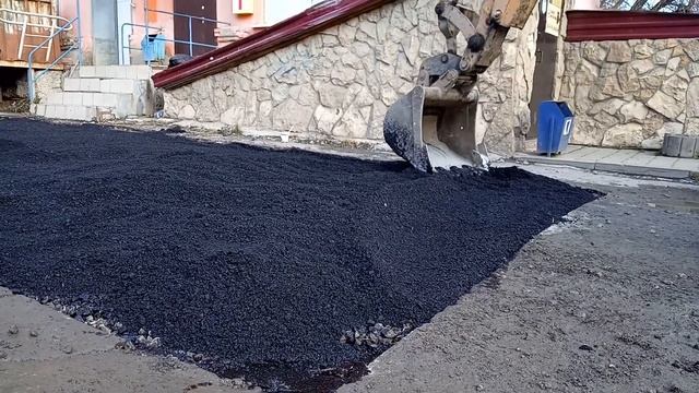 Укладка асфальта