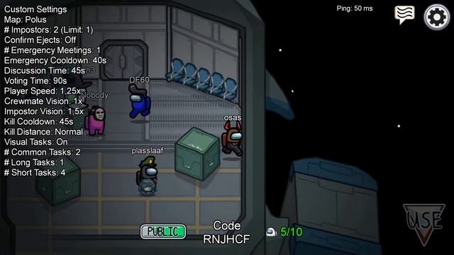 NEW RAINBOW SKIN IN AMONG US $1000! смотреть онлайн