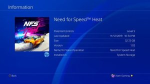 NFS Heat - Max Money Cheat - 1 Billion Credit - PS4 Save Wizard