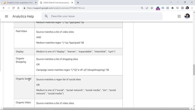 Default channel grouping in Google Analytics 4 смотреть онлайн