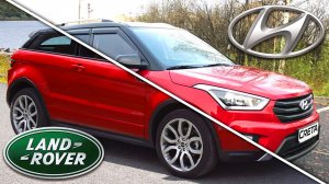 Оклейка плёнкой Hyundai Creta под Range Rover