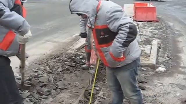 штроба в бетоне