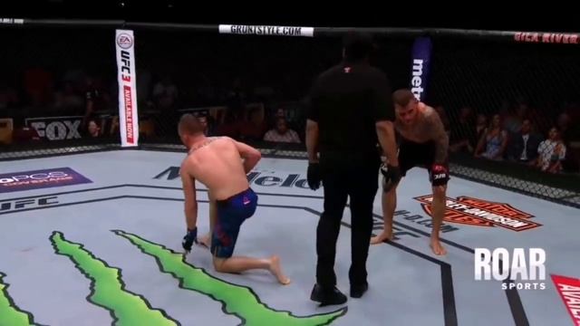 Джастин Гейджи кувырок из неоткуда