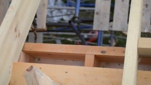 Установка стропил.Обязательный элемент стропильной системы про который  почему-то все забывают !!!!